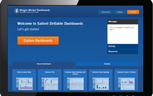 Drillable Dashboards Cloud Portal